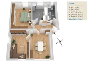 Grundriss - 10609 - L30001